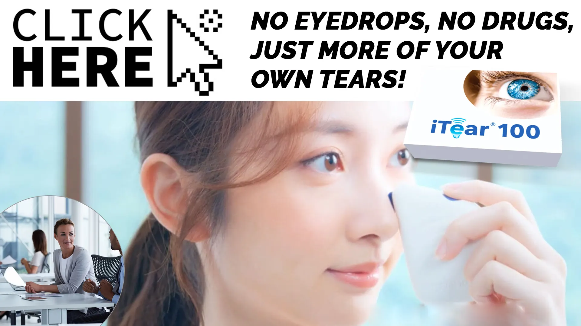 The Basics: iTear100 Vs. Traditional Eye Drops
